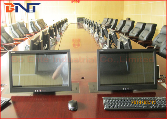 Проект конференц-зала конторы безопасностью Pubilc, LCD моторизовал подъем с функцией переворота экрана