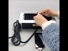 pop up socket with build in wireless phone charger