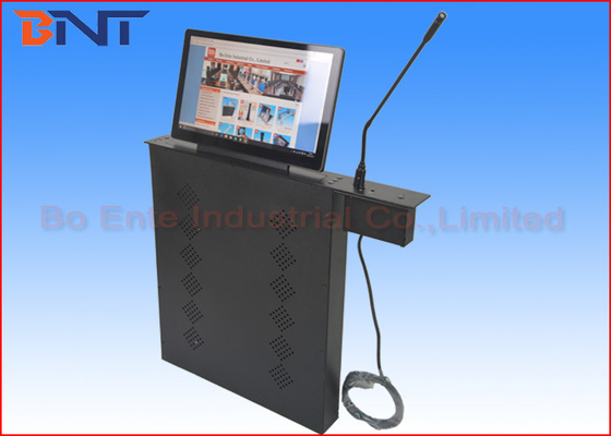 Автоматический подъем монитора LCD компьютера микрофона с 15,6 экраном моторизованным дюймами