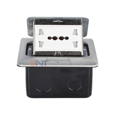 Пользовательский универсальный выдвижной скрытый напольный разъем питания, водонепроницаемый, для пола, медленный, IP44