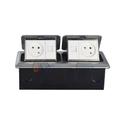 ODM/OEM водонепроницаемая скрытая выходящая разъемная коробка для пола Израильский стандарт 2 Выключатели переменного тока Выключатели заземления