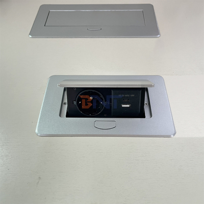 Встроенный настольный розетка всплывающие розетки USB A + C зарядный розетка Подходит для офисного стола