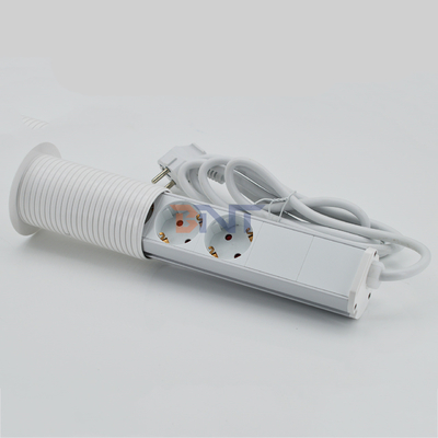 IP44 6 см Белый цвет кухня вертикальная вышка розетка с USB зарядкой