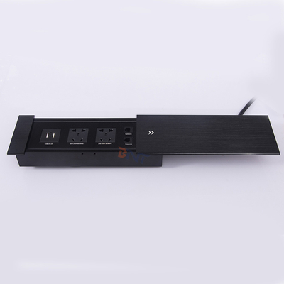 Многофункциональный плавный разъем для офисных столов с USB-зарядкой