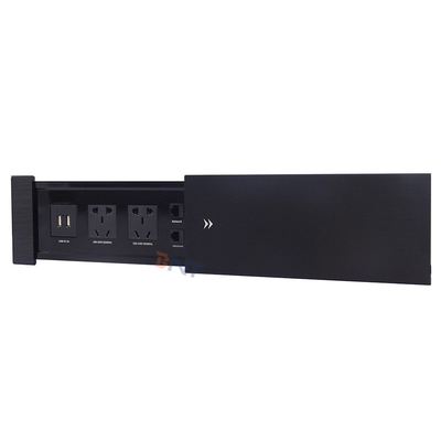 Многофункциональный плавный разъем для офисных столов с USB-зарядкой