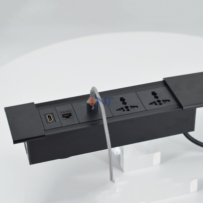 Многофункциональный плавучий крышный разъем для офисных столов с USB-модулем зарядки