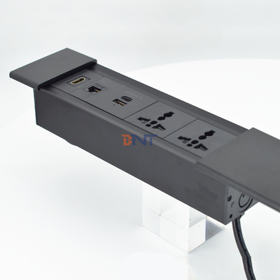 Многофункциональный плавучий крышный разъем для офисных столов с USB-модулем зарядки