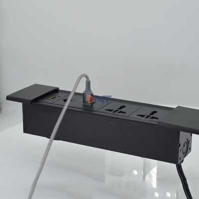 Многофункциональный плавучий крышный разъем для офисных столов с USB-модулем зарядки