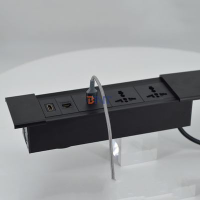 Многофункциональный плавучий крышный разъем для офисных столов с USB-модулем зарядки