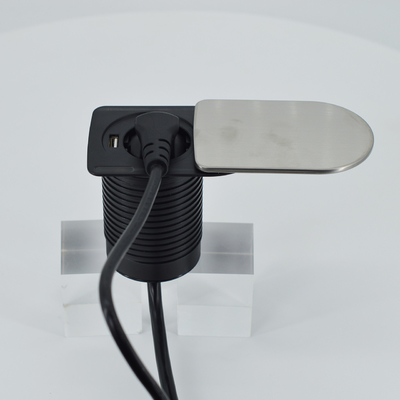 Мини-контакт скрытый под рабочим столом офисной мебели столешница 1 EU 1 USB зарядное устройство A