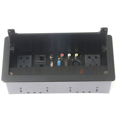 Кислый крышка рабочего стола Flip Up Power Outlet Универсальный стандарт с сетевым портом
