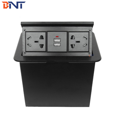 2.1 Ампер USB зарядное устройство Настольные разъемы коробки, всплывающая универсальная розетка