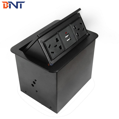 2.1 Ампер USB зарядное устройство Настольные разъемы коробки, всплывающая универсальная розетка