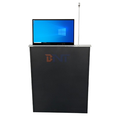 Интеллектуальная подставка с выдвижной панелью с экраном LCD Монитор подъемник быстрый подъемник Встроенный микрофон для конференций