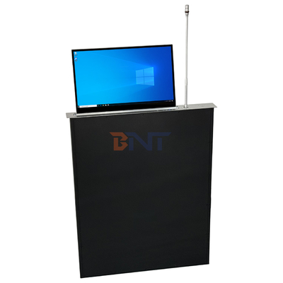 Интеллектуальная подставка с выдвижной панелью с экраном LCD Монитор подъемник быстрый подъемник Встроенный микрофон для конференций
