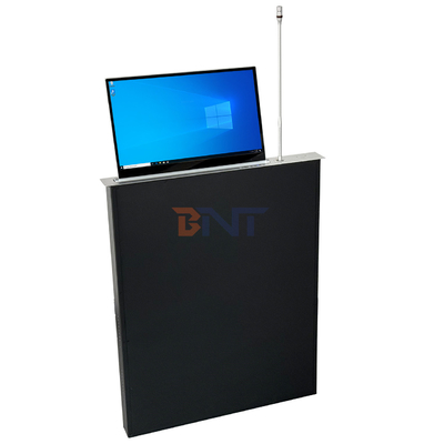 Интеллектуальная подставка с выдвижной панелью с экраном LCD Монитор подъемник быстрый подъемник Встроенный микрофон для конференций