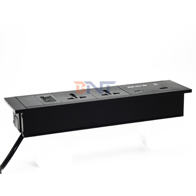 Встроенный столовой розетка универсальные розетки USB A + C порты 65 Вт Максимальный выход US / EU / AU 16A / 13A