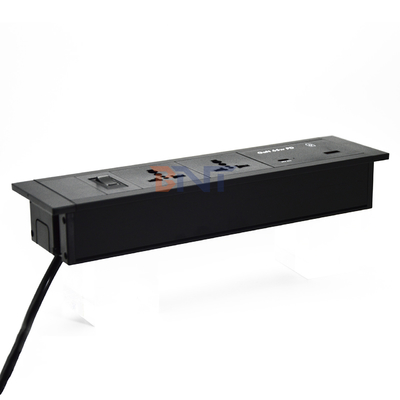 Встроенный столовой розетка универсальные розетки USB A + C порты 65 Вт Максимальный выход US / EU / AU 16A / 13A