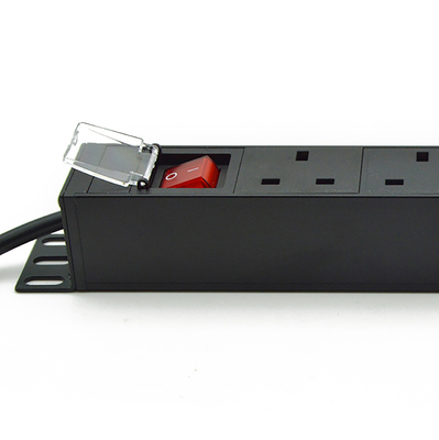 PDU 4-портные розетки SPD защитник от перенапряжения Расширение розетки 3250W с переключателем включения/выключения и кабелем питания