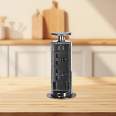 Универсальный кухонный разъем Sacar El Enchufe De La Cocina Скрытый столешничный выходной кухонный разъем для современной умной кухни
