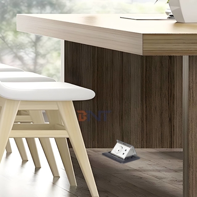Водонепроницаемый EU Power Ground Socket Slow Pop-up Hidden Floor Socket с низкой ценой
