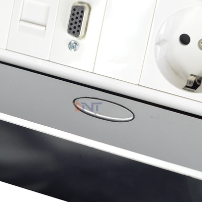 Алюминиевый сплав Pop-up Tabletop Power Socket EU Power Socket с модульной конфигурацией