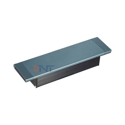 Встраиваемая настольная розетка с откидной крышкой и 4 розетками переменного тока стандарта ЕС