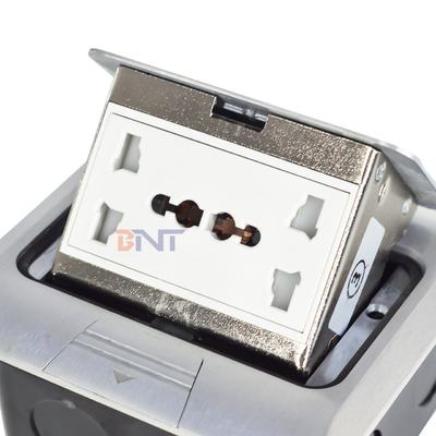 Пользовательский универсальный выдвижной скрытый напольный разъем питания, водонепроницаемый, для пола, медленный, IP44