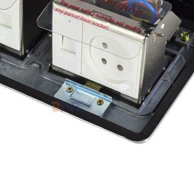 ODM/OEM водонепроницаемая скрытая выходящая разъемная коробка для пола Израильский стандарт 2 Выключатели переменного тока Выключатели заземления