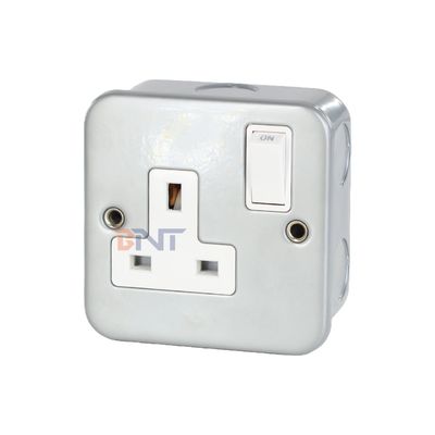 UK Power Standard New Style Wall Socket Panel с переключателем включения/выключения