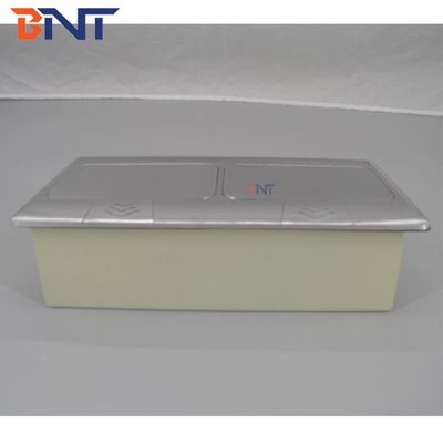 Розетка всплывающая из алюминиевого сплава с механизмом плавного закрытия для плавной работы. Настраиваемое электропитание.